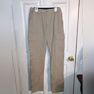 Psycho Bunny Men's Tan Cargo Pants
